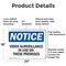Signmission Video Surveillance In Use On These Premises OSHA Notice Sign, Aluminum, 24in W x 18in L, 2PK OS-2PACK-NS-A-1824-L-16812 - alternate 3